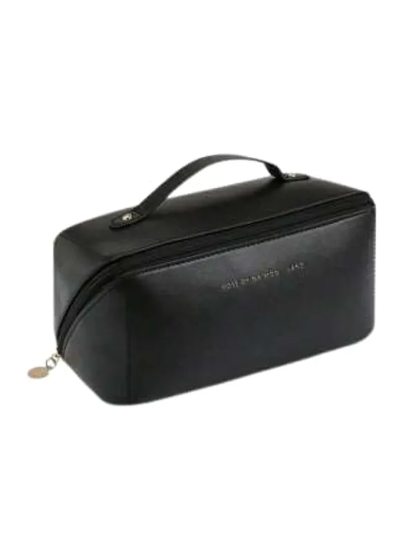 Black_Polyester_Premium_Makeup_Cosmetic_Organizer_Pouch_Bag_For_Women