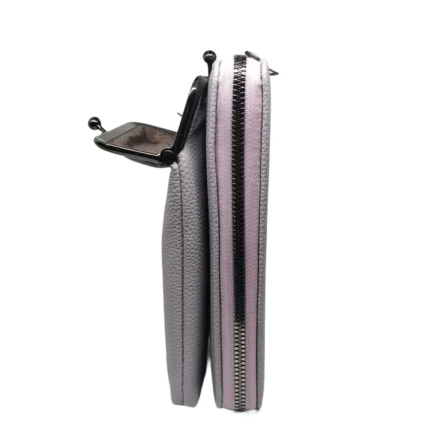 Grey_Pu_Leather_And_Faux_Fur_Premium_Leather_Wallet_For_Women