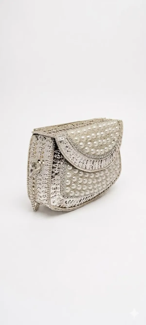 Pearl_White_Pu_Leather_Premium_Mini_Crossbody_Bag_For_Women