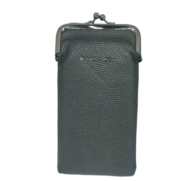 Black_Leather_Premium_Mobile_Pouch_For_Women