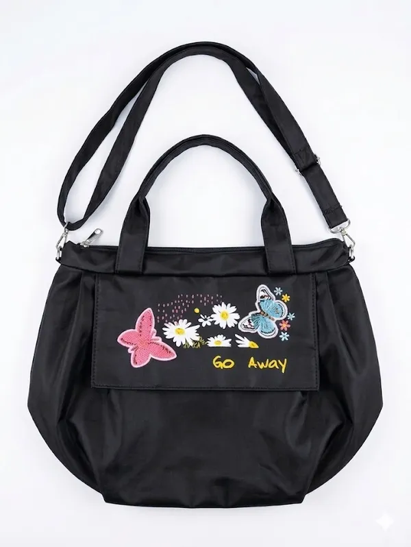 Black_Polyester_Premium_Tote_Bag_For_Women
