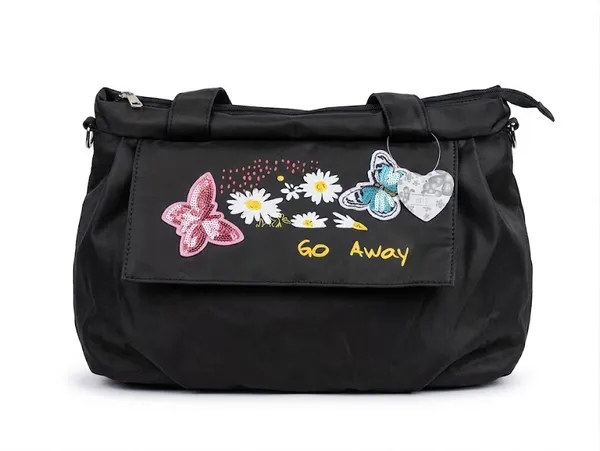 Black_Polyester_Premium_Tote_Bag_For_Women
