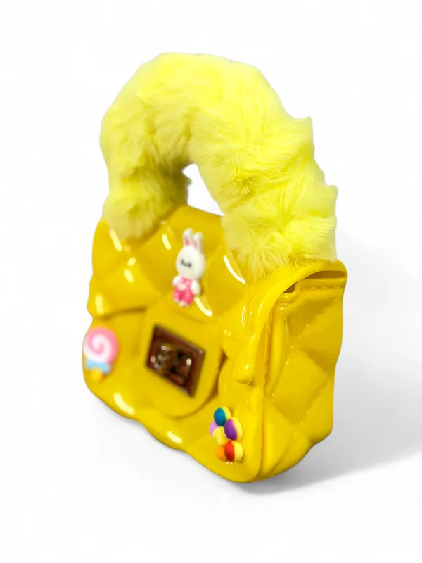 Yellow_Pvc_Premium_Jelly_Handbag_For_Kids