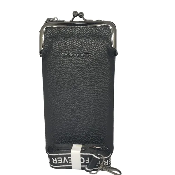 Black_Leather_Premium_Mobile_Pouch_For_Women