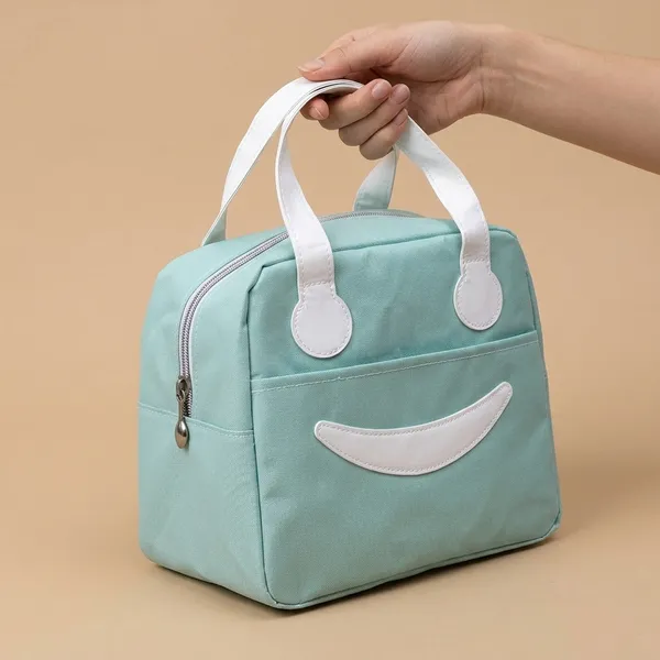 Green_Polyester_And_Aluminum_Foil_Premium_Lunch_Bag_For_Women
