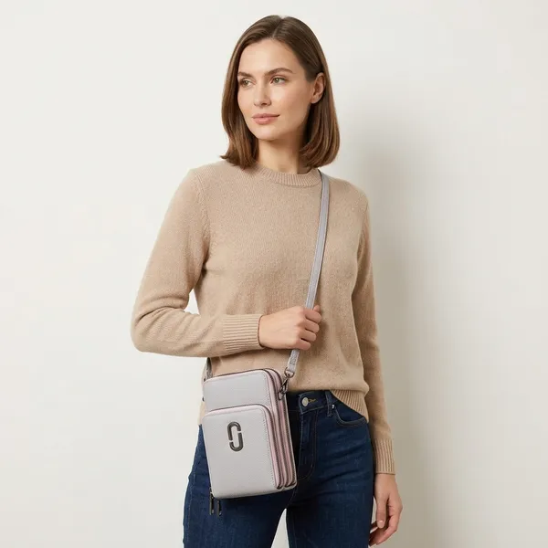 Pink_And_Grey_Pu_Leather_Premium_Wallet_Organizer_For_Women