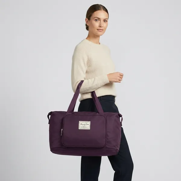 Purple_Polyester_Premium_Travel_Duffel_Bag_For_Women