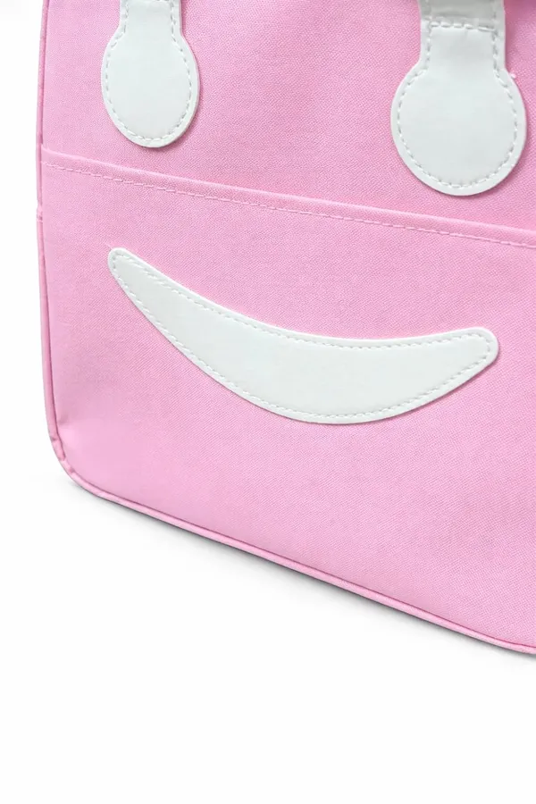 Pink_Nylon_Premium_Lunch_Bag_For_Women