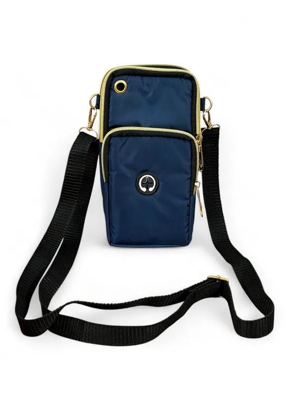 Navy_Blue_Pu_Leather_Premium_Phone_Pouch_For_Women