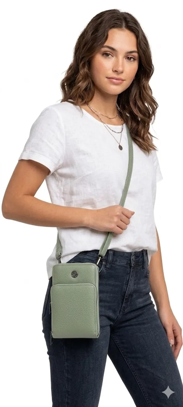 Green_Pu_Leather_Premium_Phone_Pouch_For_Women