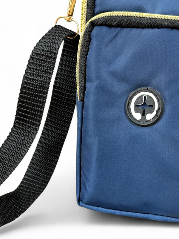 Navy_Blue_Pu_Leather_Premium_Phone_Pouch_For_Women