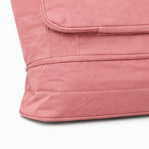 Pink_Pu_Leather_Premium_Travel_Duffel_Bag_For_Women