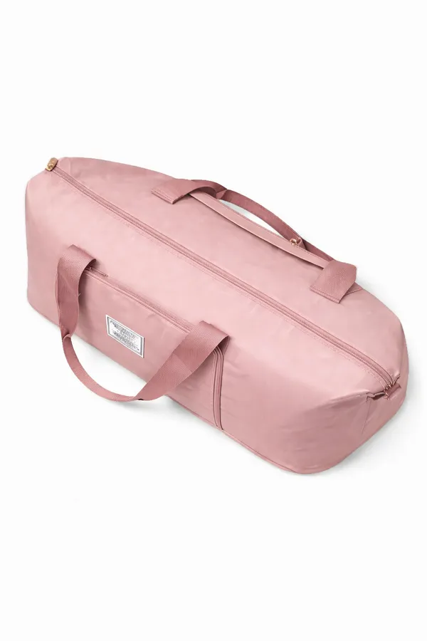 Pink_Polyester_Premium_Travel_Duffle_Bag_For_Women