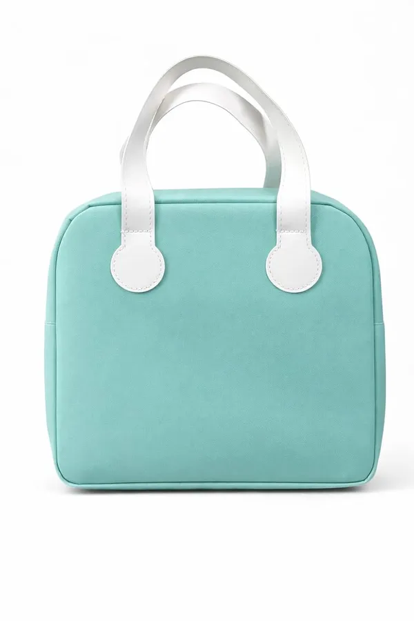 Green_Polyester_And_Aluminum_Foil_Premium_Lunch_Bag_For_Women