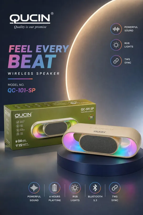 Qucin_Qc-101_Rgb_Light_Speker