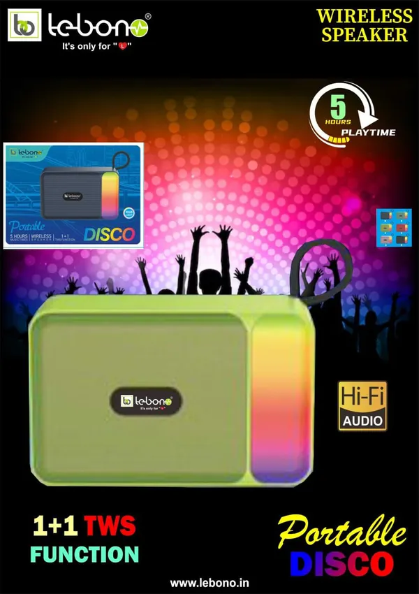 Lebono_Portable_Disco_Wireless_Speaker