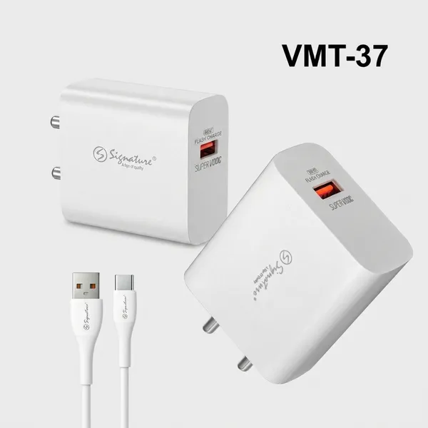 Signature_Vmt-37_Fast_Charging_Adapter_With_Type-C_Cable_66W_Qc_3.0_Usb_Charger)