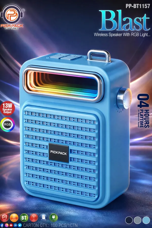 Ppbt_1157_Bluetooth_Speaker_With_Rgb_Light