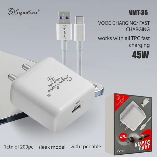 Signature_Vmt-35_45W_Super_Fast_Charger_With_Type-C_Cable_-_Vooc_Compatible
