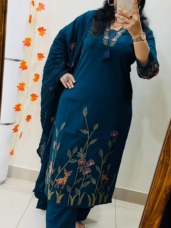 Royal_Sky_Blue_Embroidered_Kurta_Set_with_Dupatta