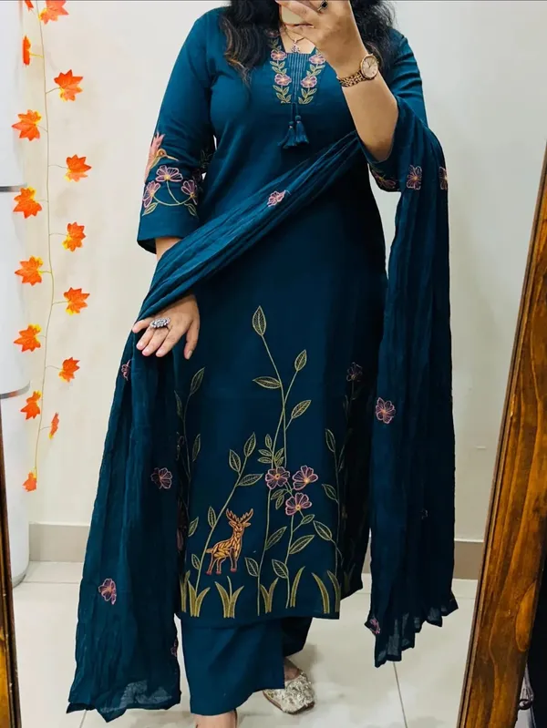 Royal_Sky_Blue_Embroidered_Kurta_Set_with_Dupatta