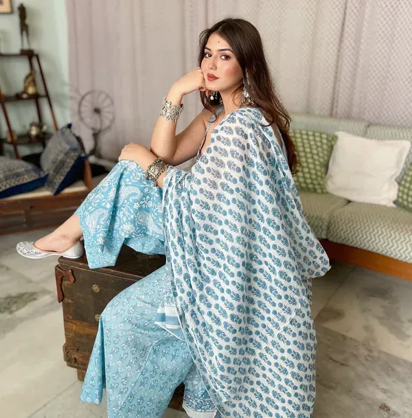 Sky_Blue_Printed_Kurta_Palazzo_Set_with_Dupatta