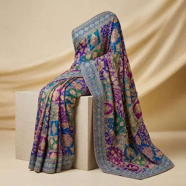 Multicolor_Pashmina_Silk_Sequin_Zari_Embellished_Saree_For_Women
