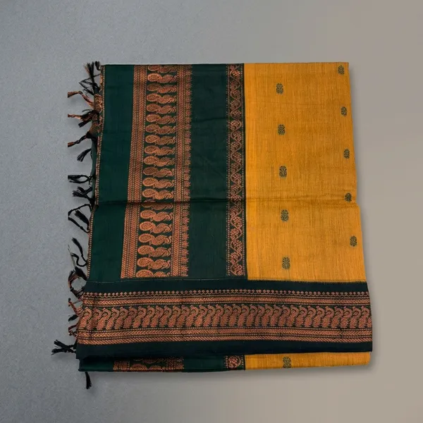 Mustard_Yellow_Kalyani_Cotton_Silk_Woven_Buti_Saree_For_Women