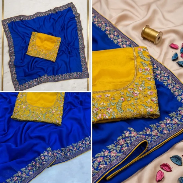 Royal_Blue_Rangoli_Embroidered_Border_Saree_For_Women