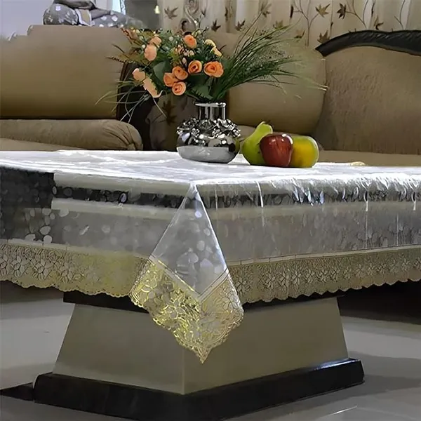 Agroha_Transparent_PVC_Center_Table_Cover_4_Seater_for_Home,_Hotel,_Office_&_Restaurant_Pack_of_1_(40x60,_Stone_with_Golden_Lace)