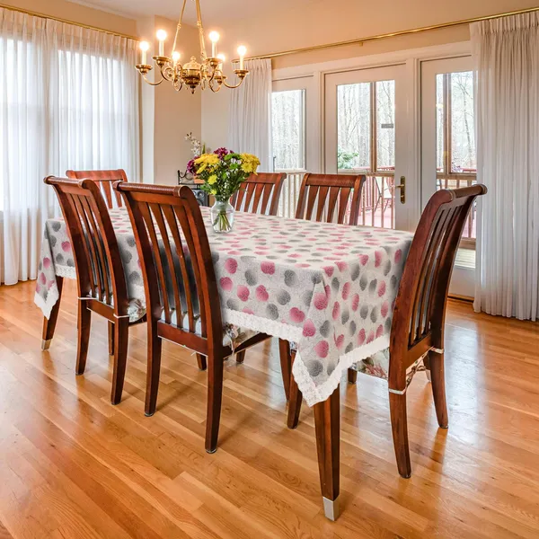 Agroha_PVC_Printed_Dining_Table_Cover_for_6_Seater_(90x60_Inch)|_Waterproof_&_Washable_Plastic_Table_Cloth_with_Lace_Border_|_Anti-Slip_Table_Cover_for_Kitchen,_Dining_&_Home_D�cor