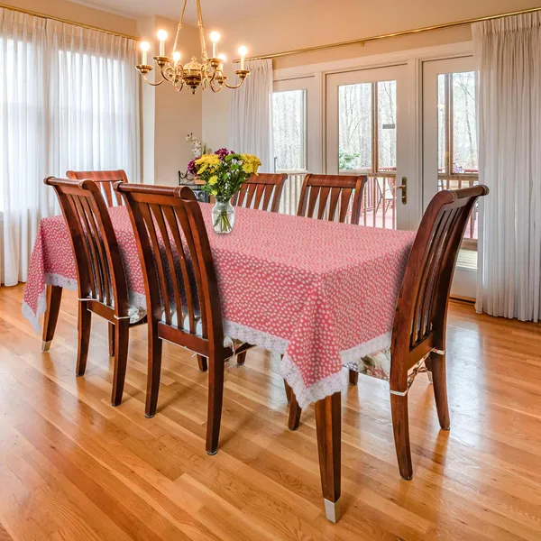 Agroha_PVC_Printed_Dining_Table_Cover_for_6_Seater_(90x60_Inch)|_Waterproof_&_Washable_Plastic_Table_Cloth_with_Lace_Border_|_Anti-Slip_Table_Cover_for_Kitchen,_Dining_&_Home_D�cor