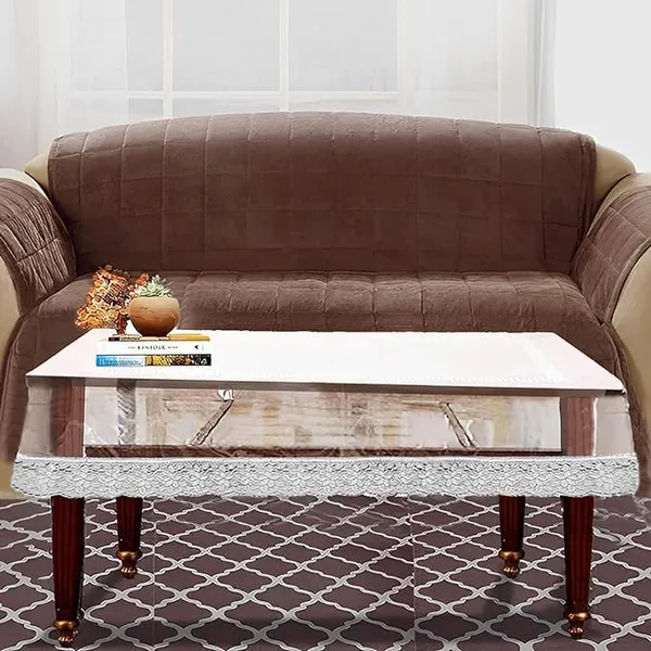 Agroha_Transparent_PVC_Dining_Table_Cover_6_Seater_for_Home,_Hotel,_Office_&_Restaurant_Pack_of_1_(60x90,_Transparent_with_Silver_Lace)