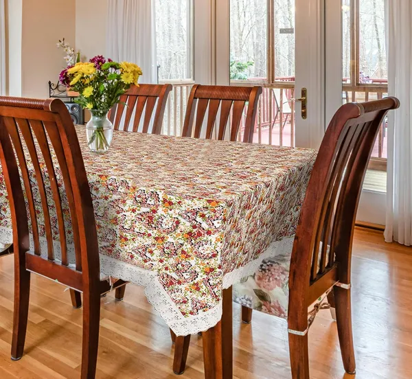 Agroha_Dining_Table_Cover,_PVC_Waterproof_Tablecloth,_Floral_Print_Design,_Rectangular,_54x78_Inches,_6_Seater,_Anti_Slip_Table_Mat_(Alfa_Bet,_54x78_Inches)