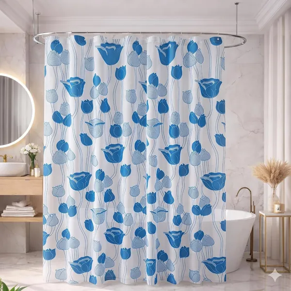 Shower_Curtain_7_Feet_|_Waterproof_PVC_Printed_Bathroom_Curtain_with_8_Rings_|_Transparent_Stone_Print_Bathtub_Curtain_|_Extra_Long_Bathroom_Liner,_Waterproof_&_Easy_to_Clean_(Blue_Rose,Pack_Of_1)