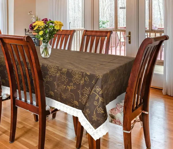 Agroha_PVC_Printed_Dining_Table_Cover_for_6_Seater_(90x60_Inch)|_Waterproof_&_Washable_Plastic_Table_Cloth_with_Lace_Border_|_Anti-Slip_Table_Cover_for_Kitchen,_Dining_&_Home_D�cor