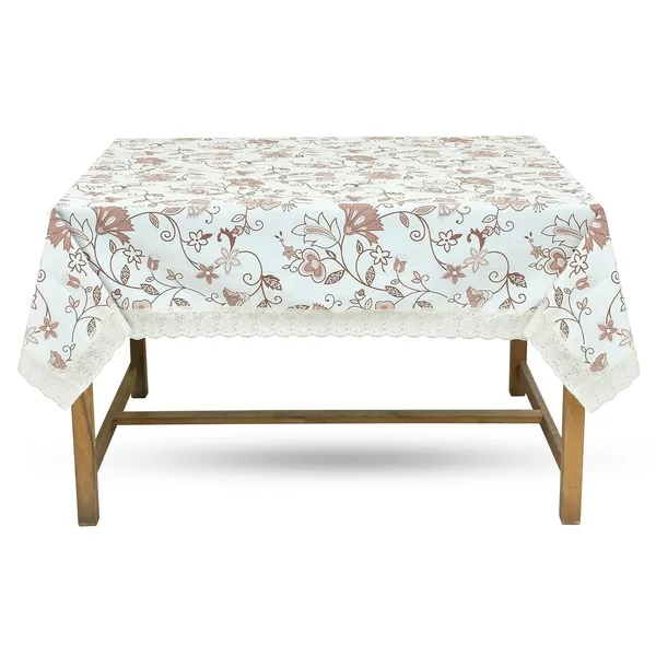 Agroha_Polyvinyl_Chloride_PVC_Dining_Rectangular_Table_Cover_&_6_Seater_Center_Table_Cloth_-_Flower_Print_Oil_Proof,_Waterproof_(Cream,_60x90_Inches)