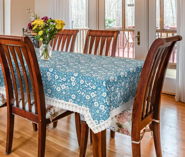 Agroha_PVC_Printed_Dining_Table_Cover_for_6_Seater_(90x60_Inch)|_Waterproof_&_Washable_Plastic_Table_Cloth_with_Lace_Border_|_Anti-Slip_Table_Cover_for_Kitchen,_Dining_&_Home_D�cor