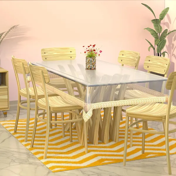 Agroha_Transparent_Table_Cover_with_Golden_Border_Laces,_54x78_inches,_0.25mm_Thick,_6_Seater,_Rectangular_(54x78).