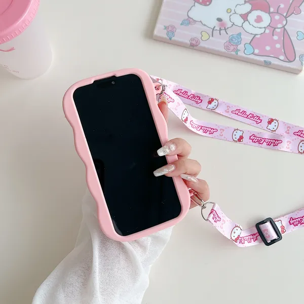 Pink_Silicone_Hello_Kitty_Character_Phone_Case_With_Wrist_Strap