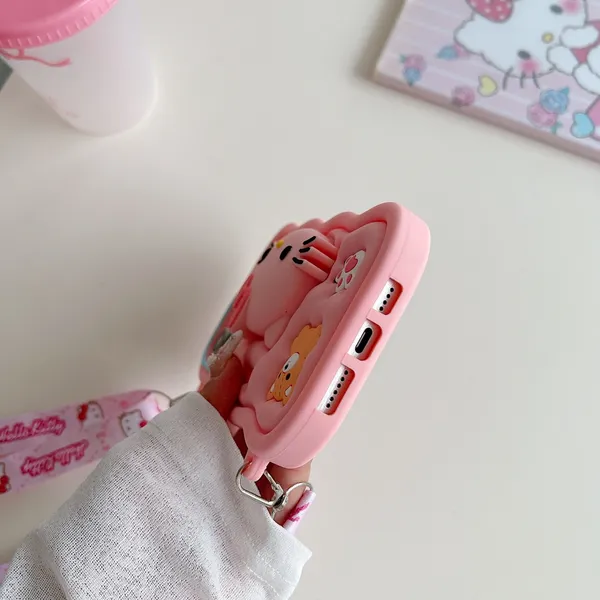 Pink_Silicone_Hello_Kitty_Character_Phone_Case_With_Wrist_Strap