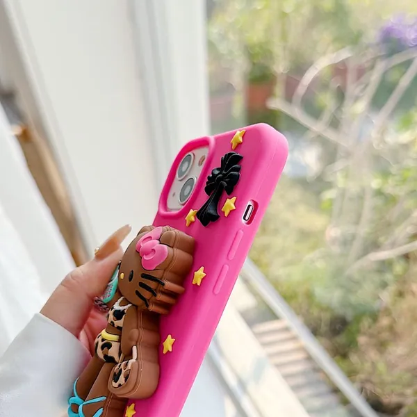 Multicolour_Silicone_3D_Hello_Kitty_Character_Mobile_Phone_Case