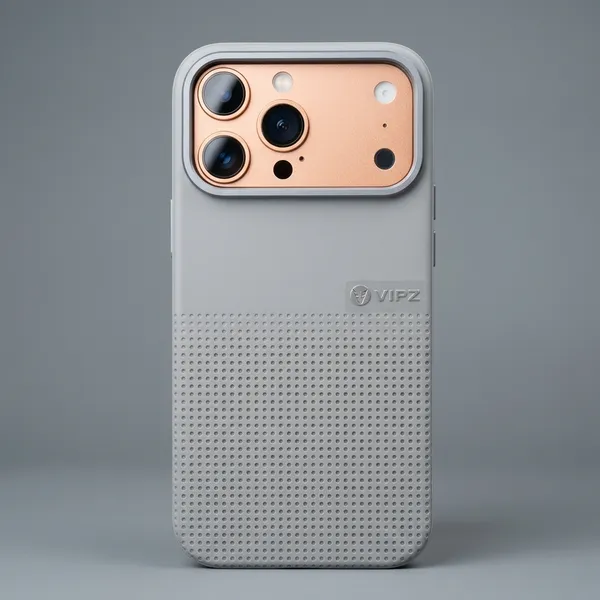 Grey_Pc_Textured_Camera_Protection_Mobile_Phone_Case