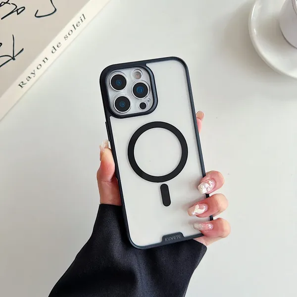 Translucent_Acrylic_Magsafe_Compatible_Shockproof_Phone_Case