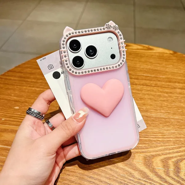 Off-White_Tpu+Pc_Rhinestone_Embellished_Pink_Heart_Grip_Phone_Case