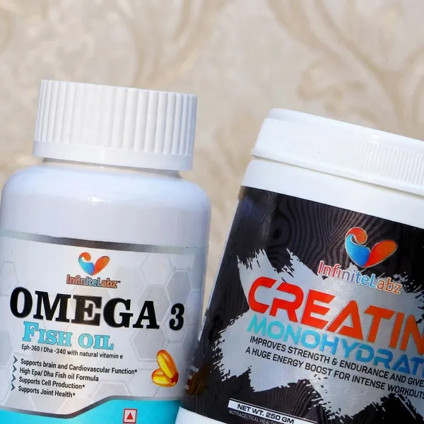 Omega_3_Fish_Oil_Supplement_Capsules_And_Creatine_Monohydrate_250_Gm_Combo_Pack_Of_2_WITH_FREE_SHAKER