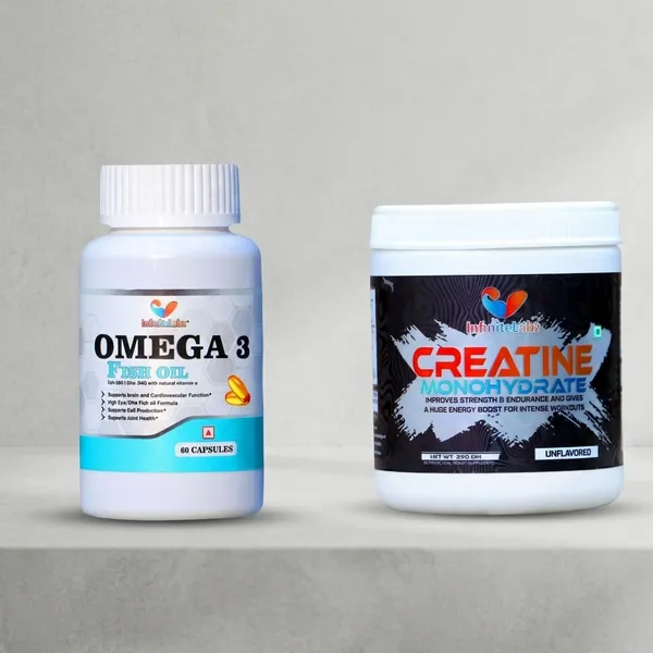 Omega_3_Fish_Oil_Supplement_Capsules_And_Creatine_Monohydrate_250_Gm_Combo_Pack_Of_2_WITH_FREE_SHAKER