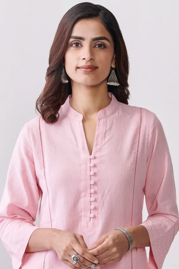 Women_Ethnic_Embroidered_Sequence_Lace_Work_With_Digital_Printed_Kurti_Set