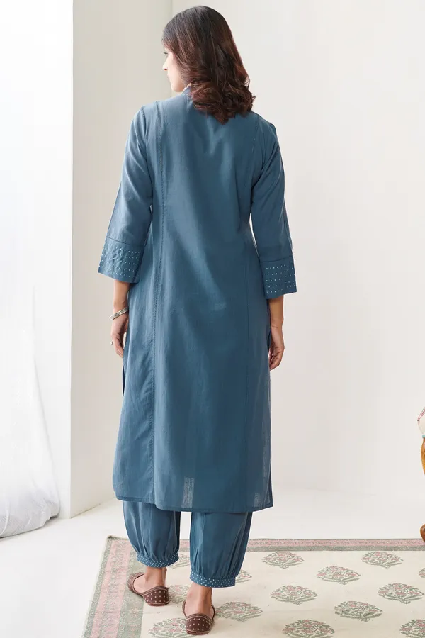 Women_Ethnic_Embroidered_Sequence_Lace_Work_With_Digital_Printed_Kurti_Set