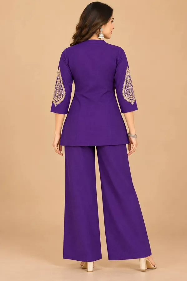 Dhabu_cotton_With_Embroidery_Work_Co-Ord_Set